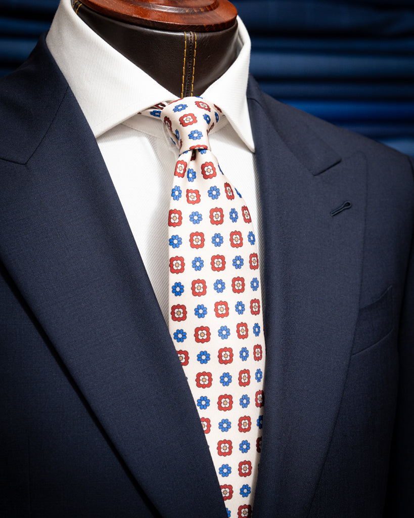 Dark Blue Unlined Bernini Suit