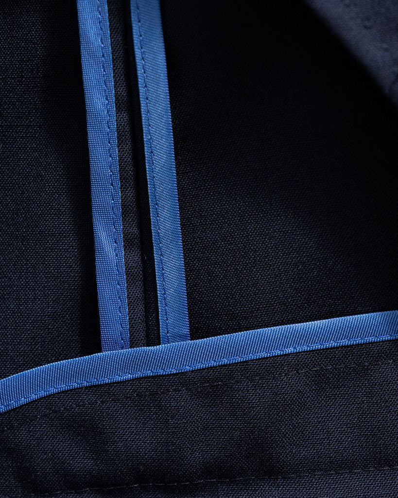 Dark Blue Unlined Bernini Suit