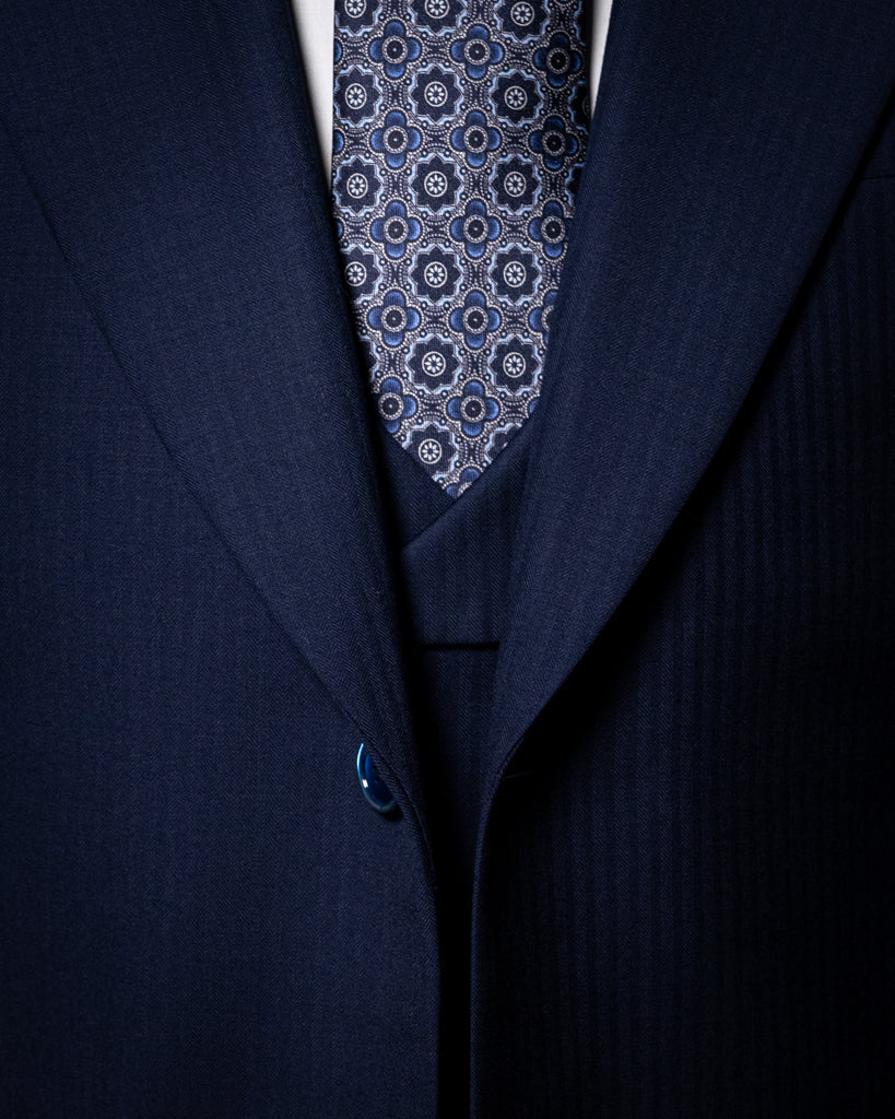 Bernini Suit 3 Pieces Medium Blue
