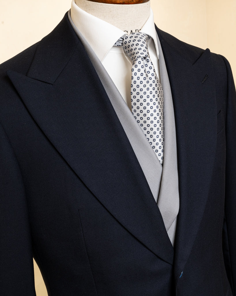 Abito Bernini Blu Notte con Gilet