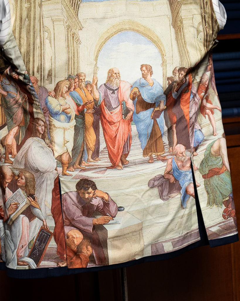 Bernini Three Piece Blue Herringbone Suit