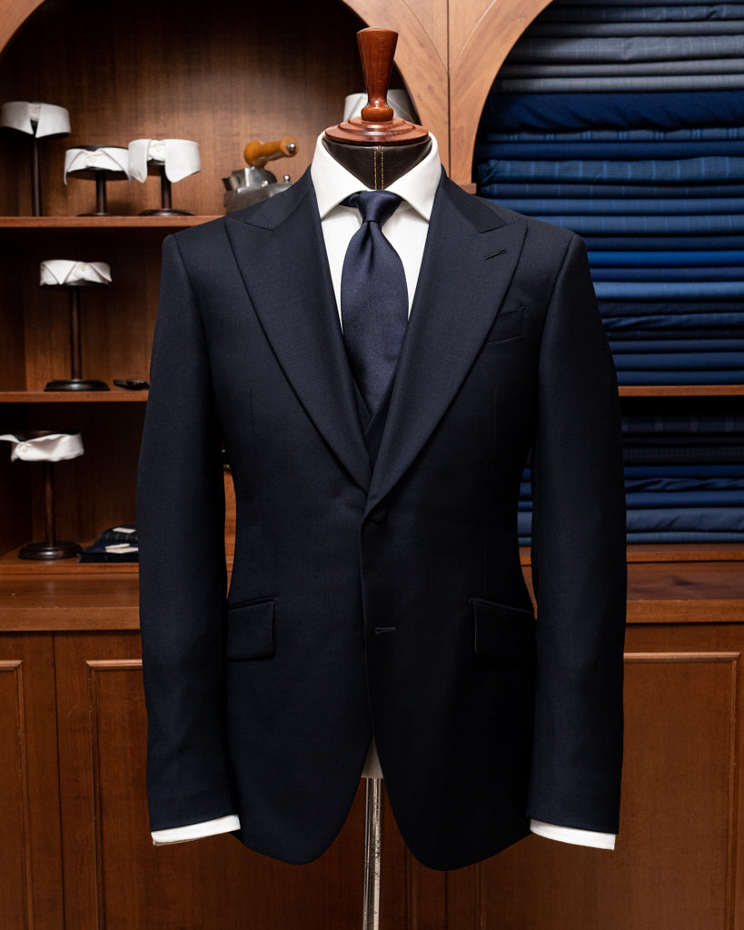 Bernini Dark Blue suit with Vest