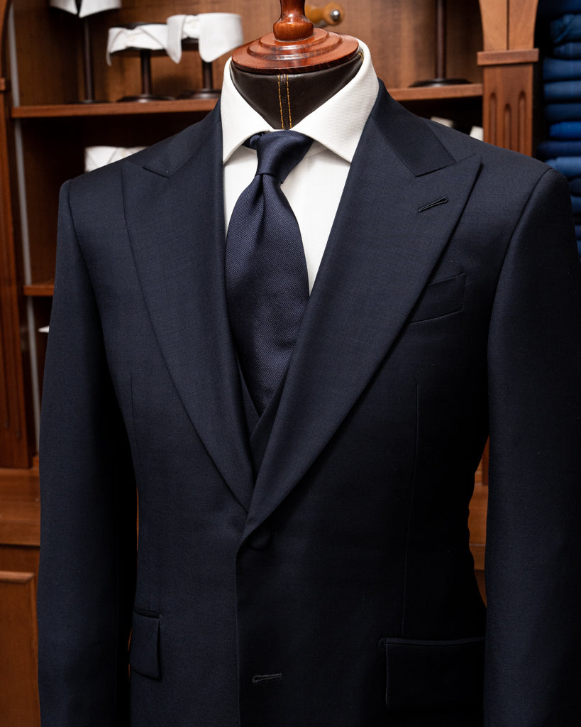 Bernini Dark Blue suit with Vest