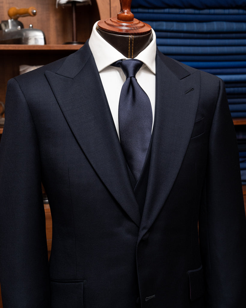 Abito Bernini Dark Blue con Gilet