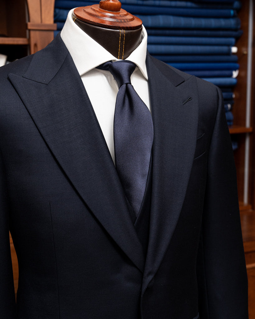 Abito Bernini Dark Blue con Gilet
