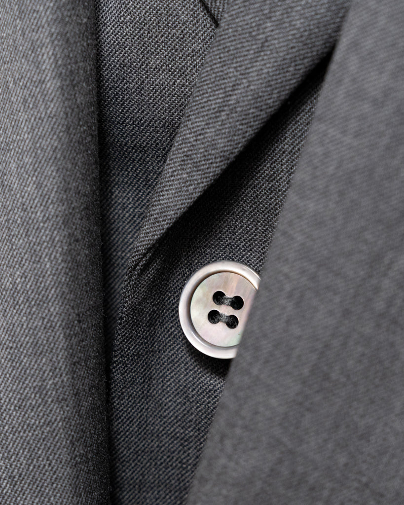 Abito Bernini Grigio Perla con Gilet