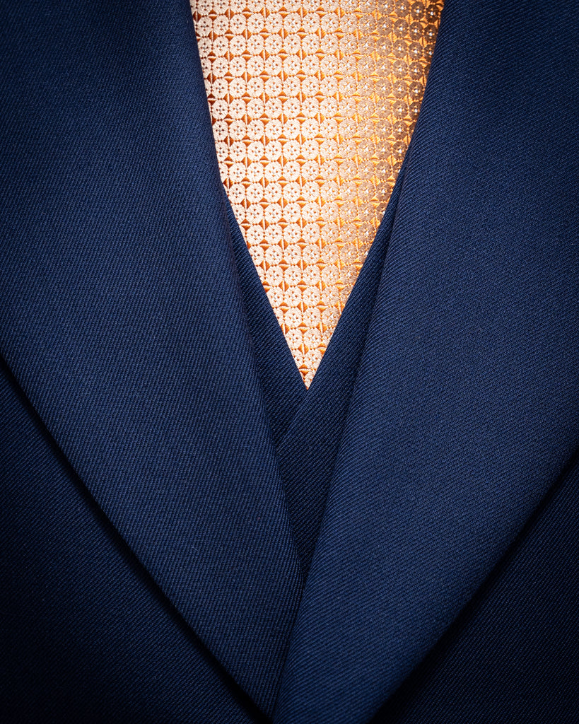 Bernini Navy Suit with Vest