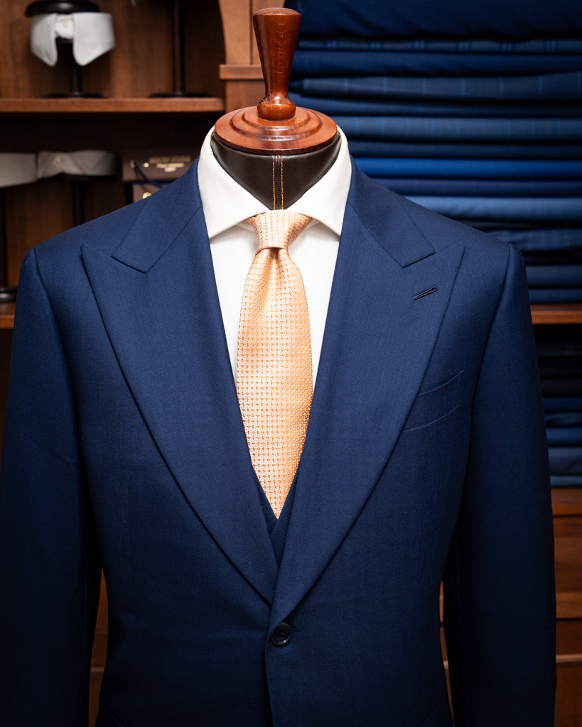 Bernini Navy Suit with Vest