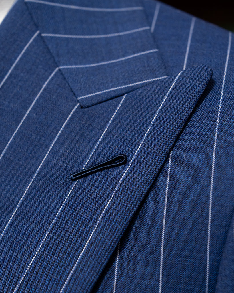 Pinstripe Navy Blue Bernini Suit