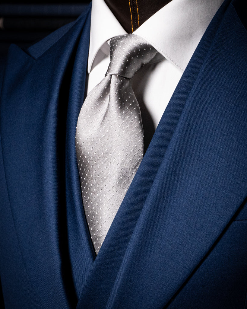 Bernini Navy Blue Suit with Vest