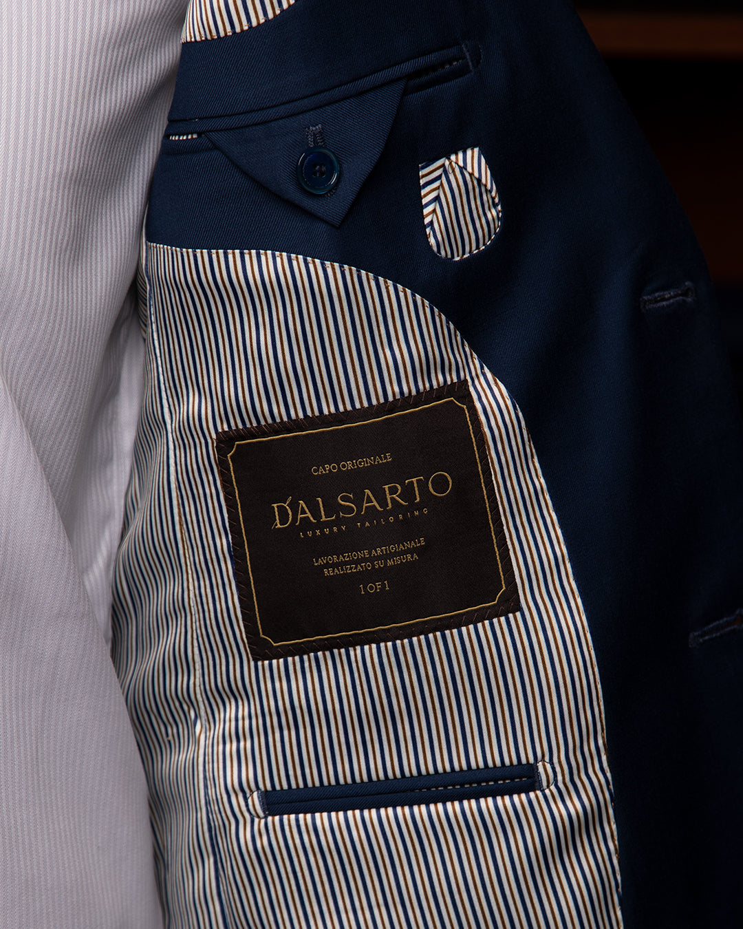 Abito Bernini Blu Pavone