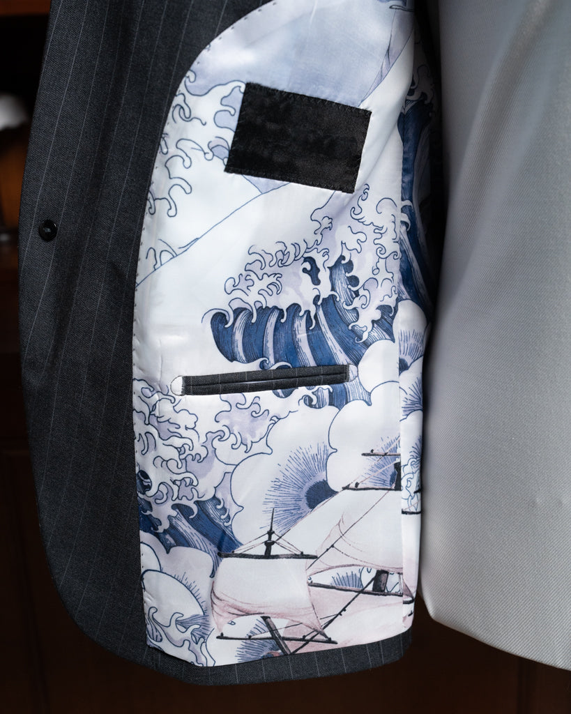 Abito Bernini Gessato Dark Grey