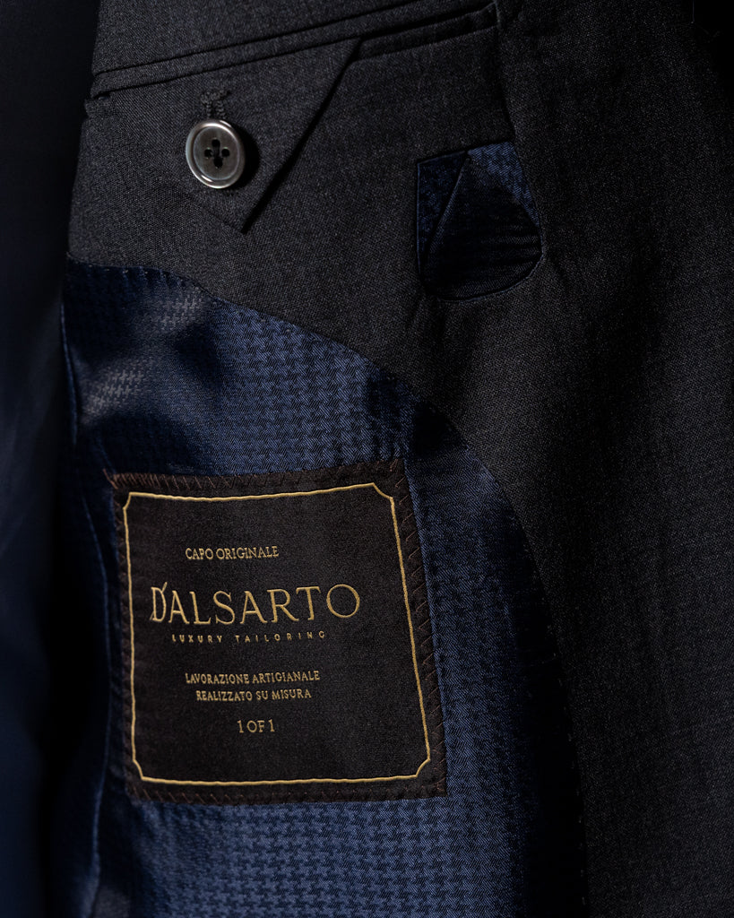 Abito Bernini Grigio Canna di Fucile