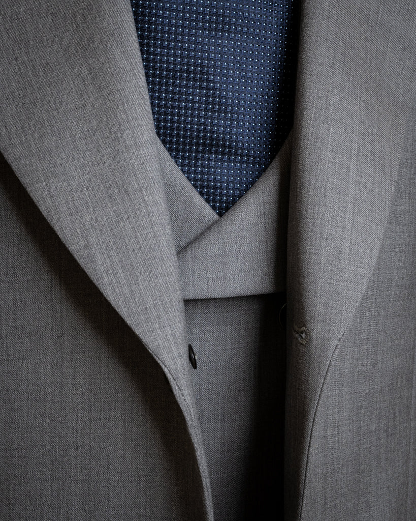 Bernini Chalk Grey Suit with Vest