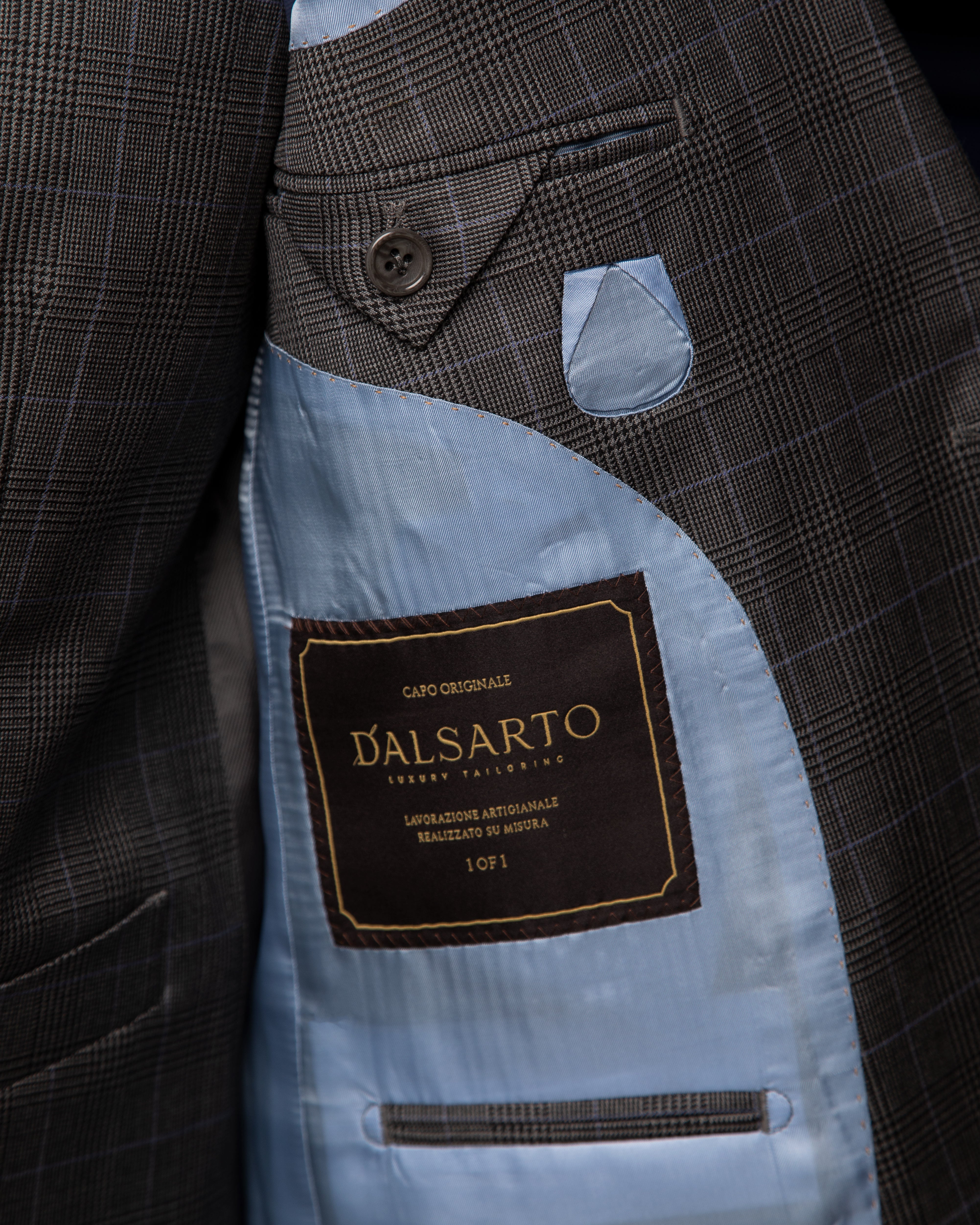 Abito Bernini grigio Principe di Galles con Gilet