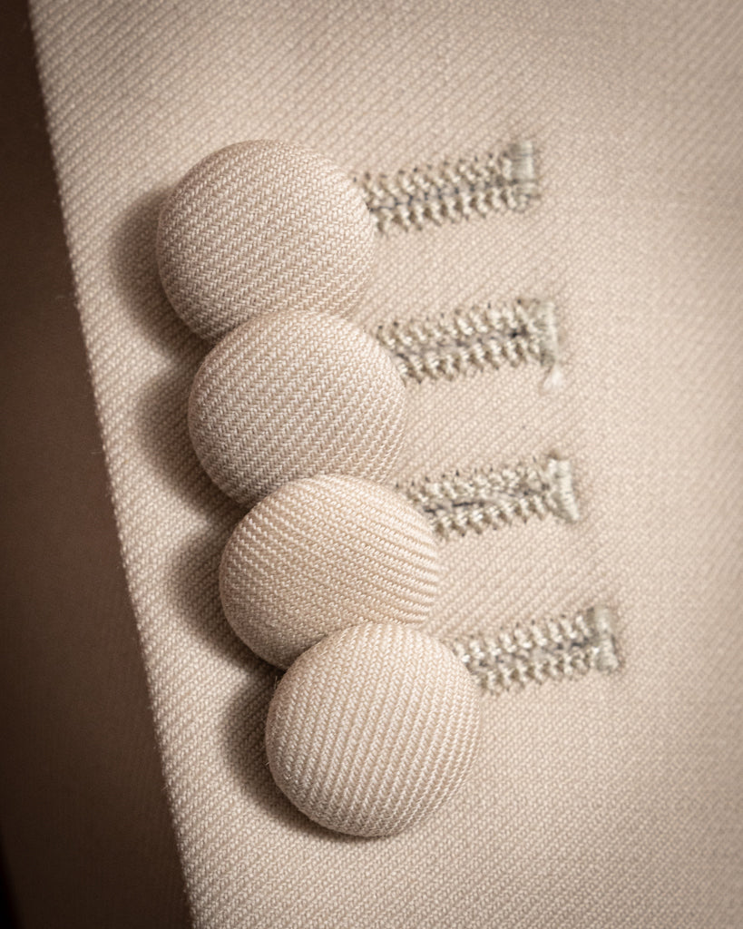 Abito Bernini Beige Panna con Gilet