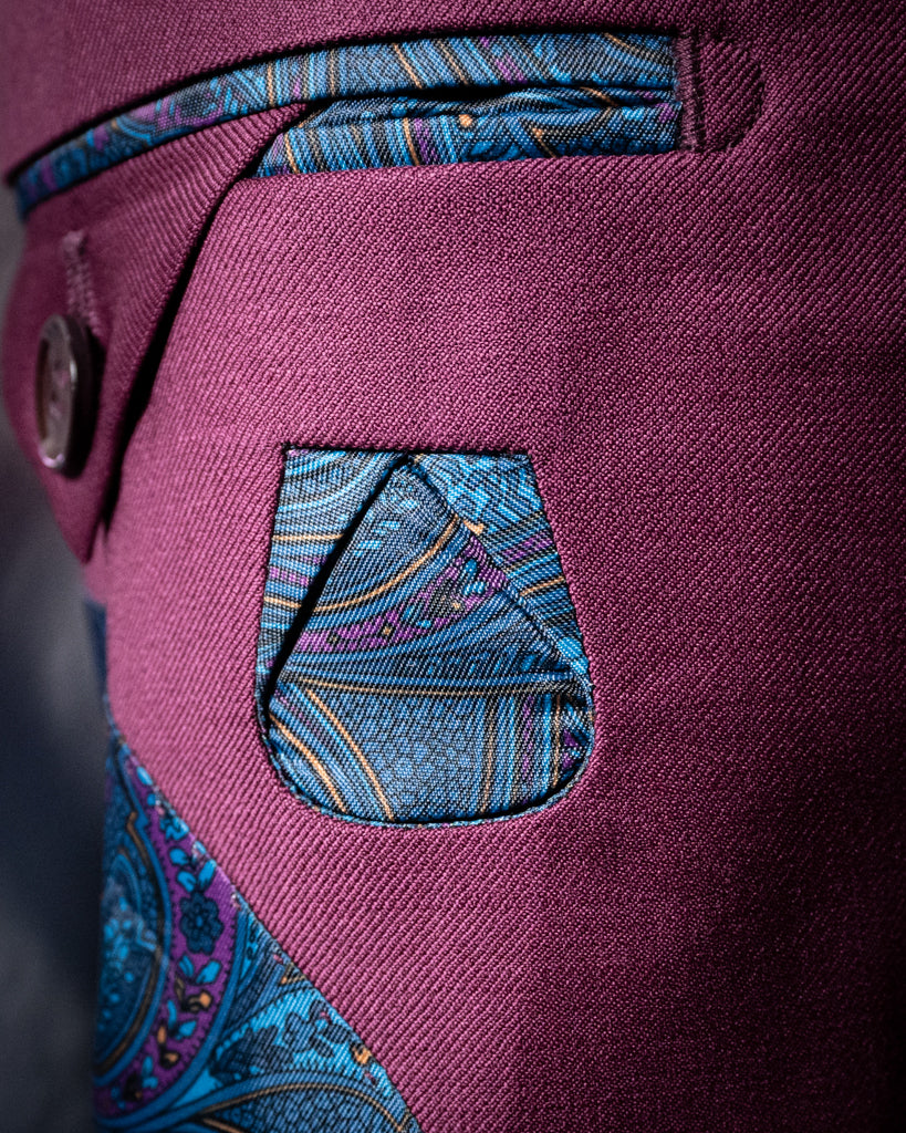 Bernini Plum Suit