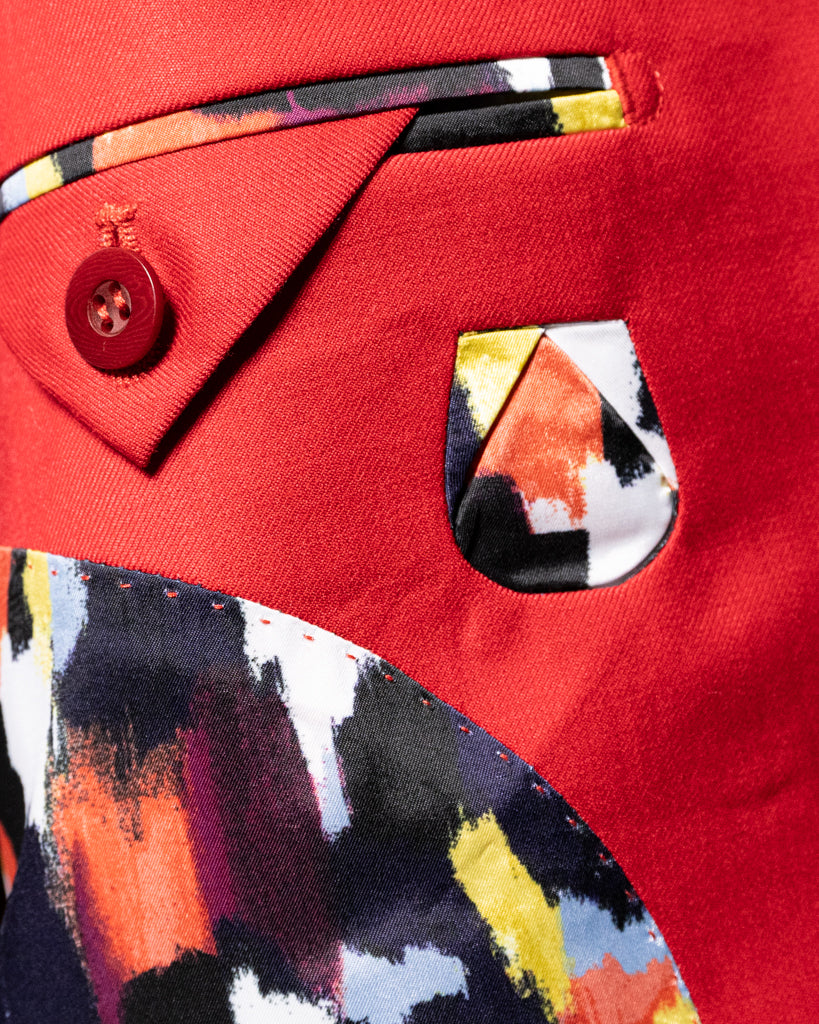 Bernini Coral Red Suit