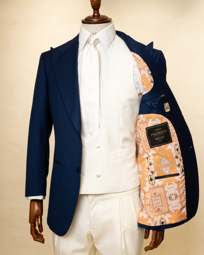 Bernini Royal Blue suit with Vest