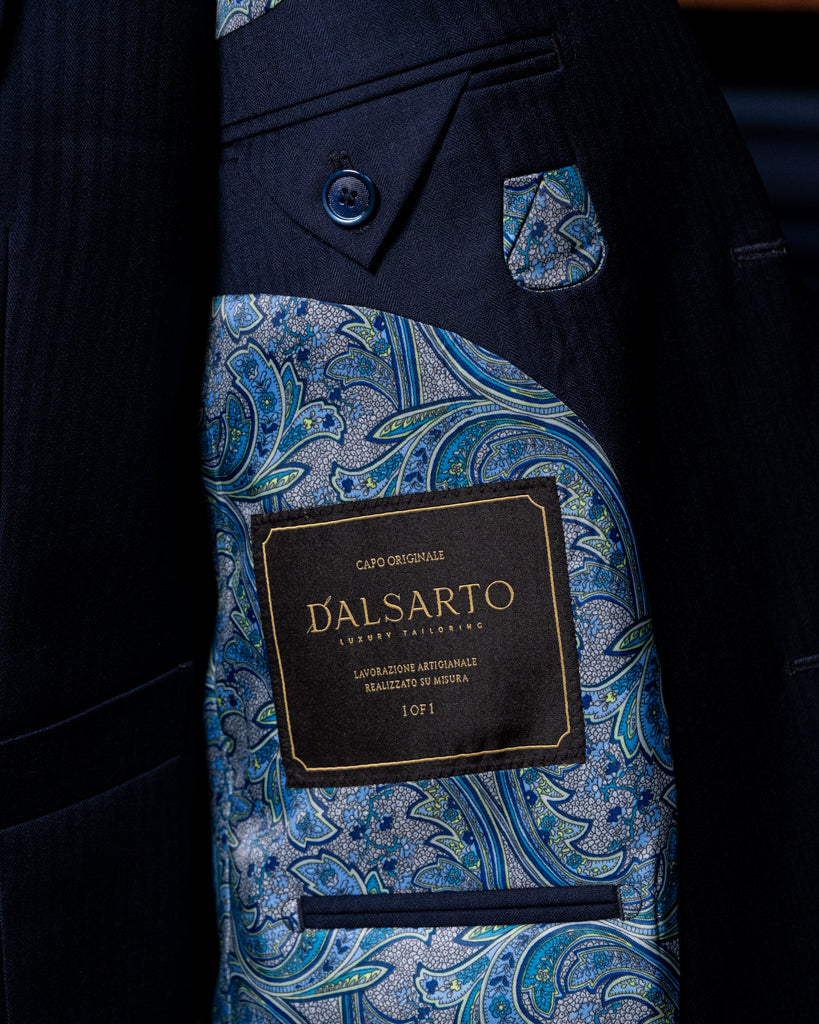 Bernini Medium Blue Suit with Vest