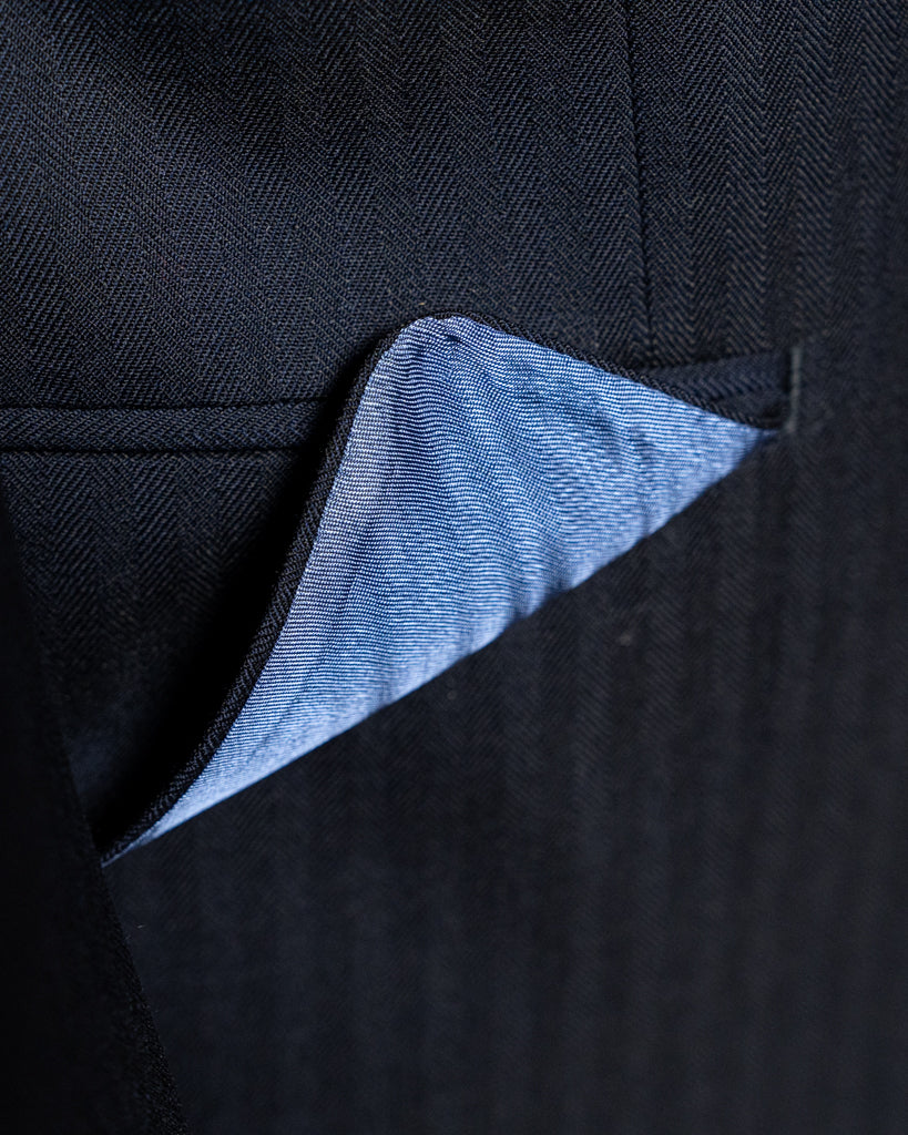 Abito Bernini Spinato Blu Navy