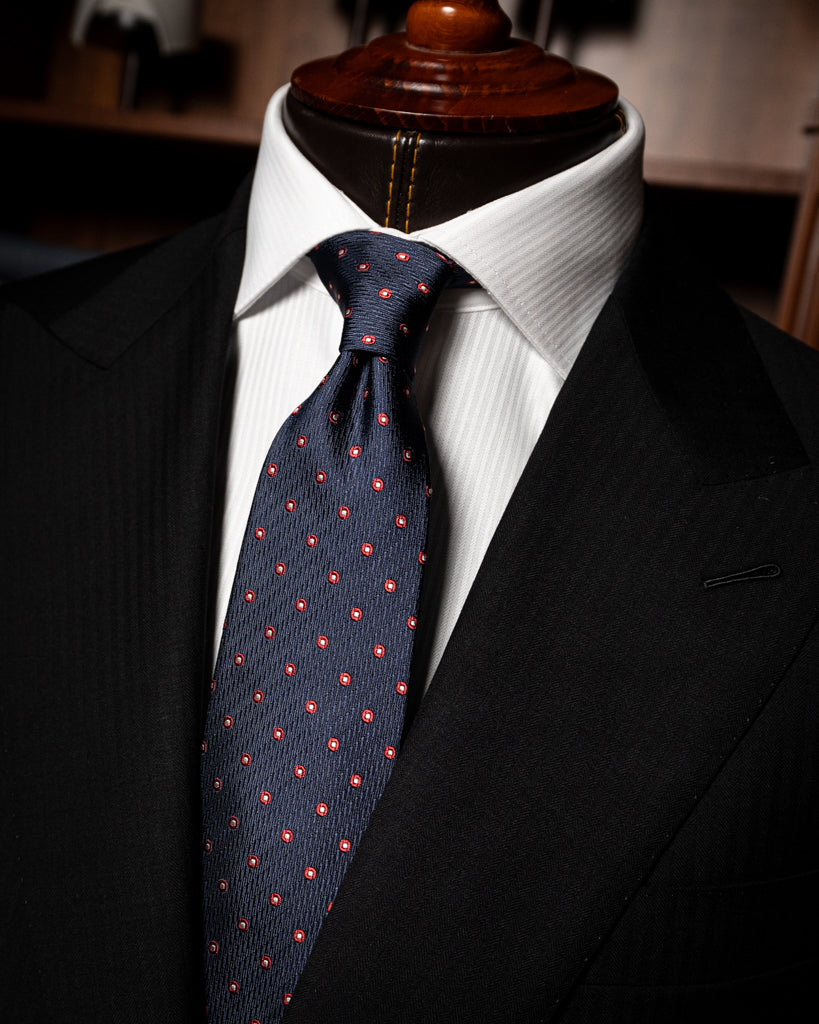 Abito Bernini Spinato Blue Black