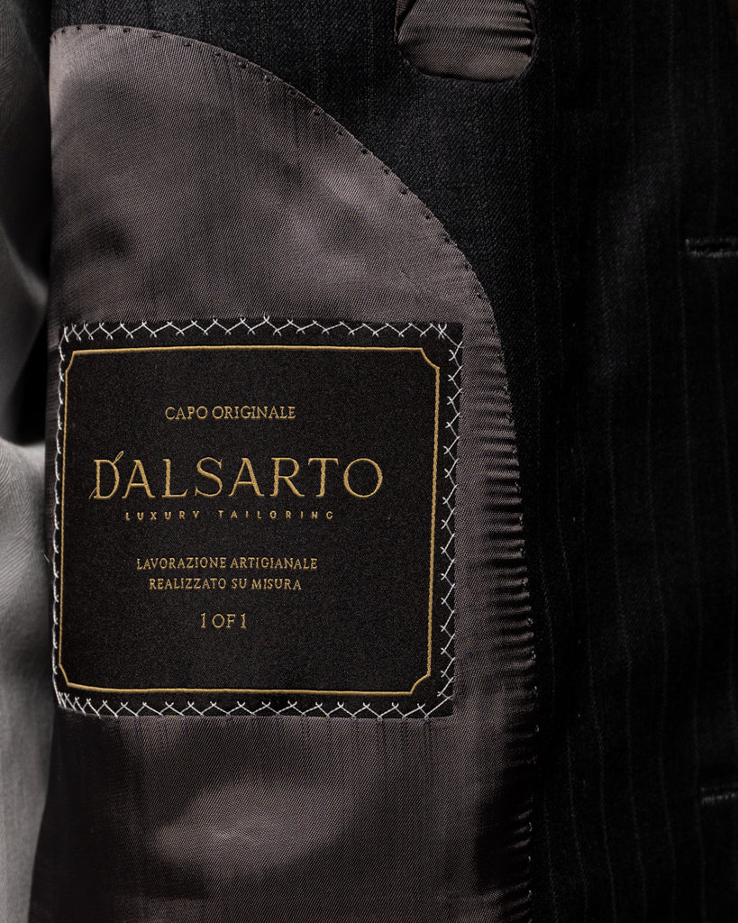 Abito Bernini Spinato Blue Black