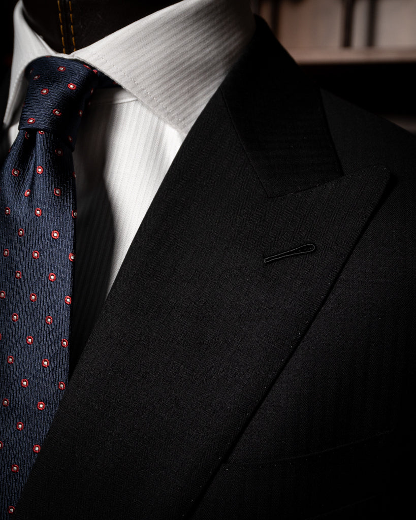 Abito Bernini Spinato Blue Black