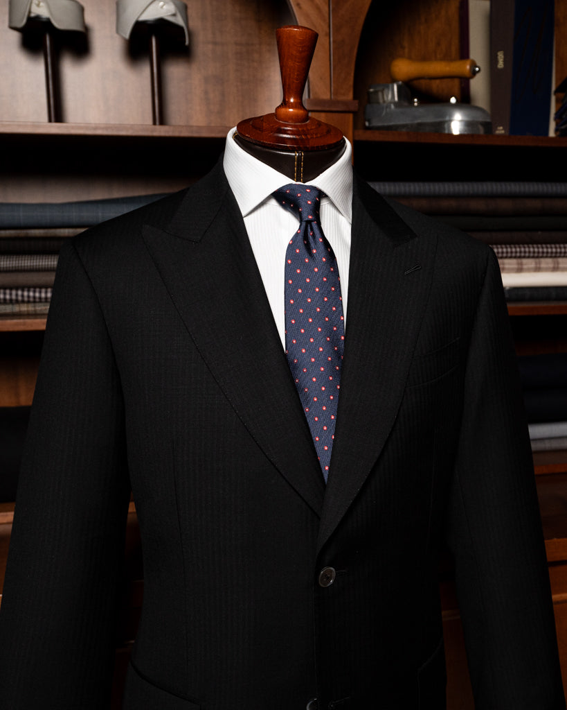 Abito Bernini Spinato Blue Black