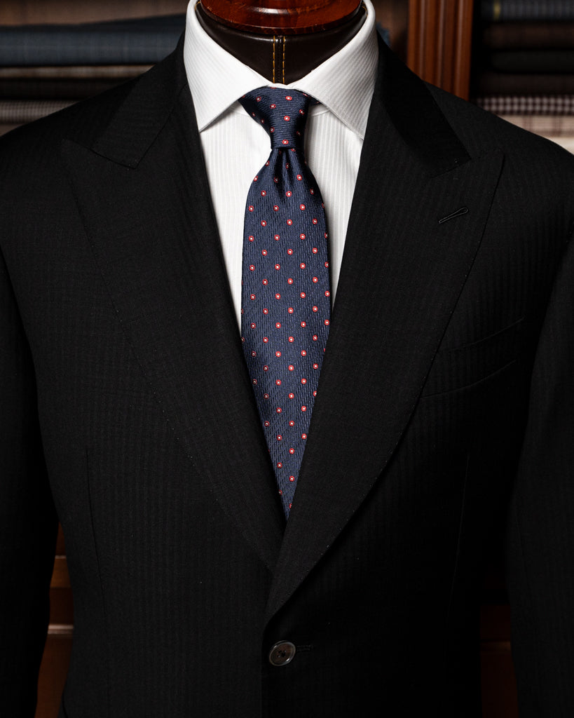 Abito Bernini Spinato Blue Black