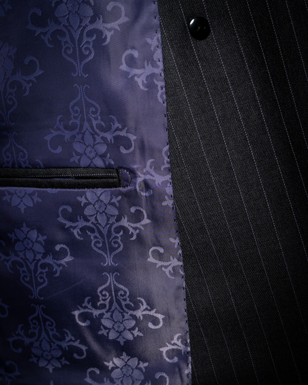 Canova Grey Pinstripe Suit with Vest