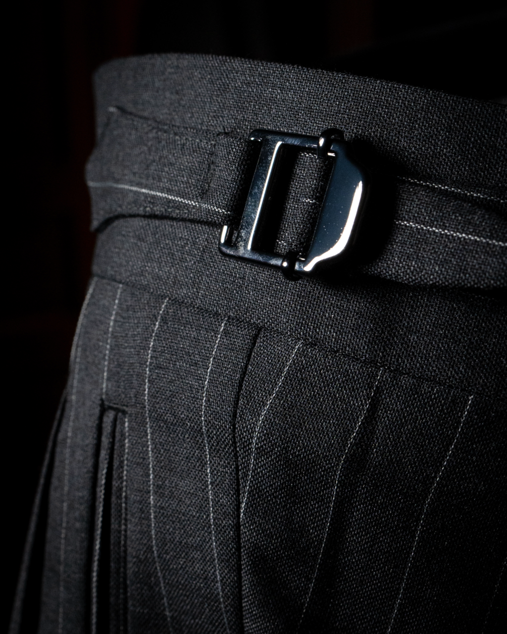 Canova Grey Pinstripe Suit with Vest