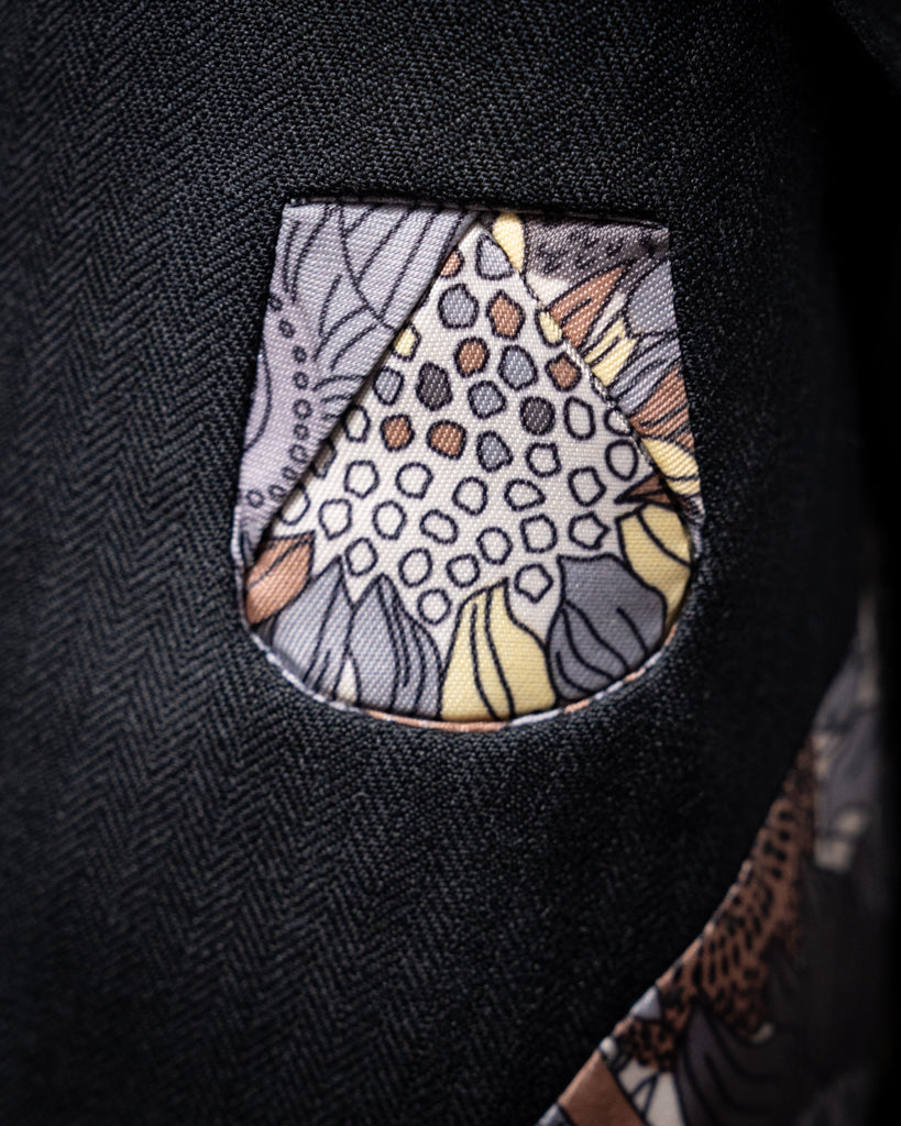 Abito Canova Dark Grey Spinato