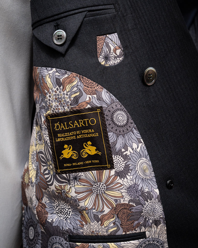 Abito Canova Dark Grey Spinato