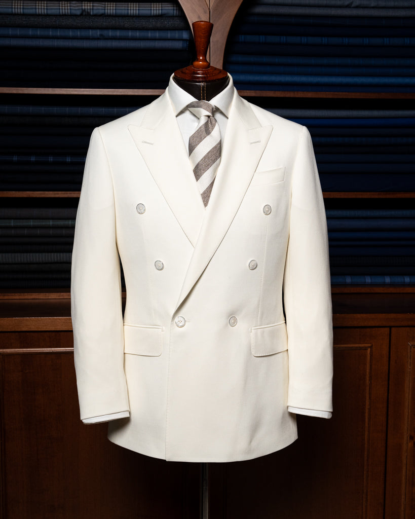 Abito Doppiopetto Perugino Bianco