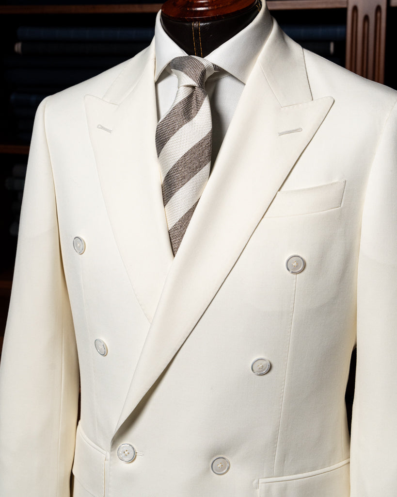 Abito Doppiopetto Perugino Bianco