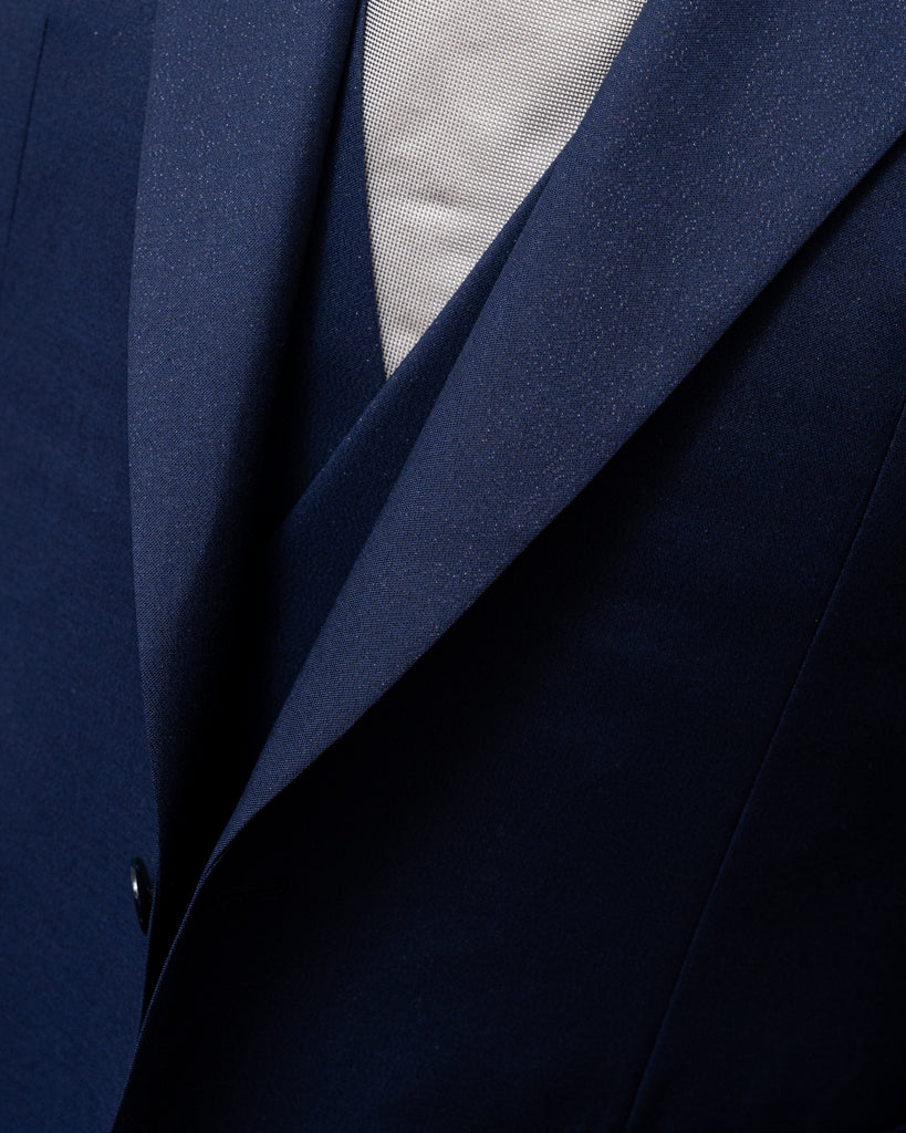 Giotto Blue Stardust suit with Vest
