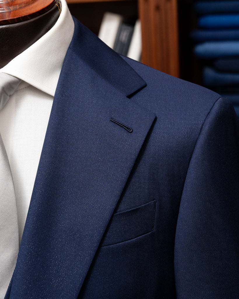 Giotto Blue Stardust suit with Vest