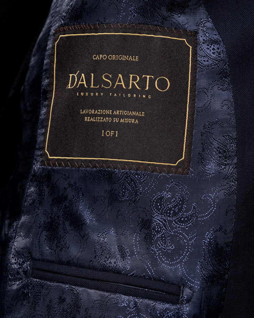 Abito Giotto Blu Scuro con Gilet