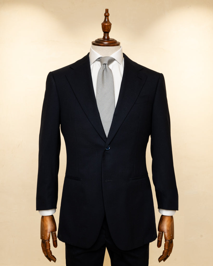 Abito Giotto Cerimonia Blu con Gilet Giallo