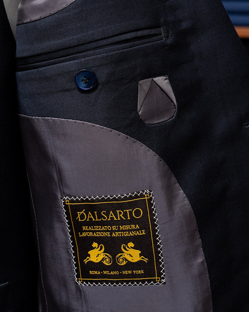 Giotto Navy Blue Super 130s Suit with Vest