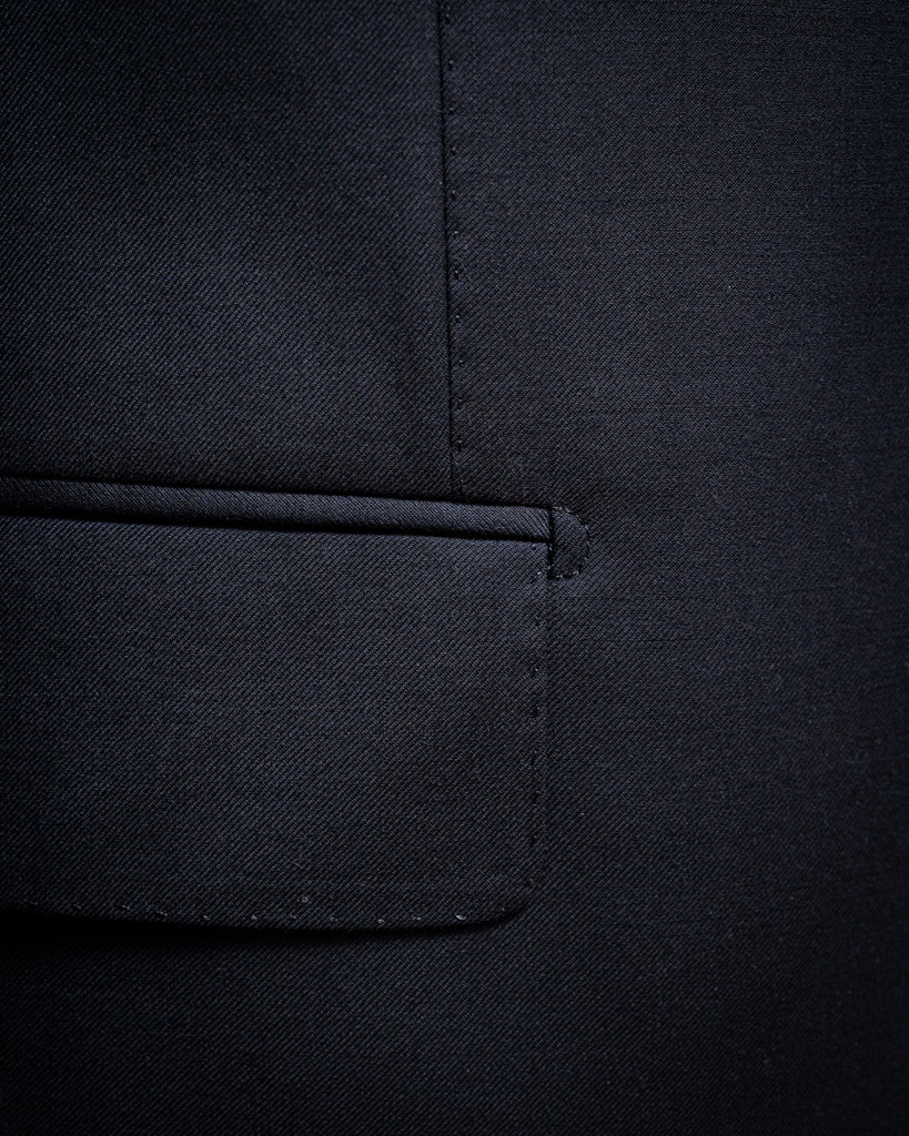 Giotto Navy Blue Super 130s Suit with Vest