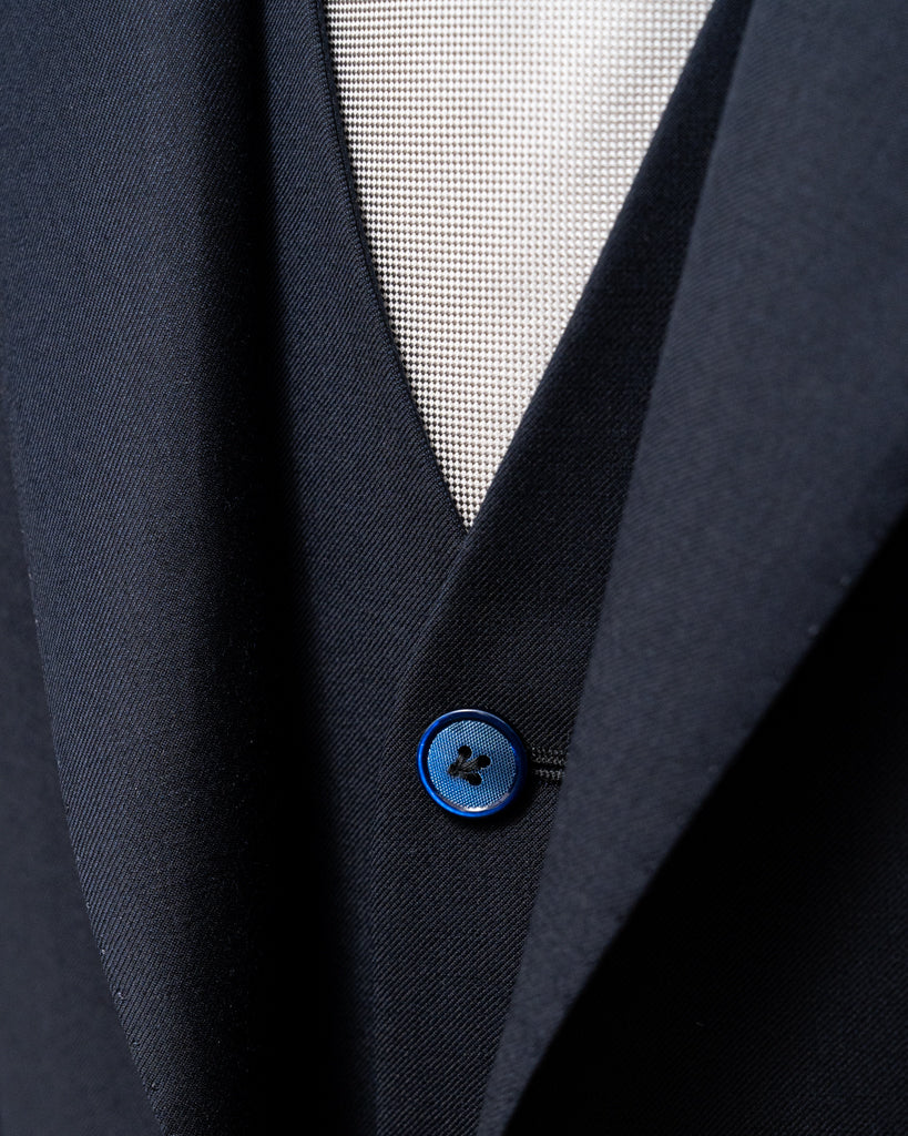 Giotto Navy Blue Super 130s Suit with Vest