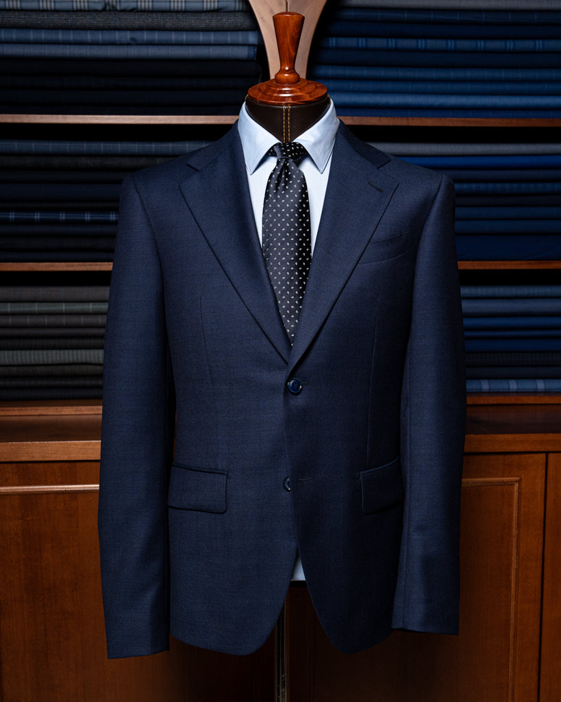 Giotto Blue Bird's eye Suit