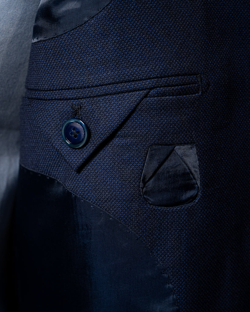 Giotto Blue Bird's eye Suit