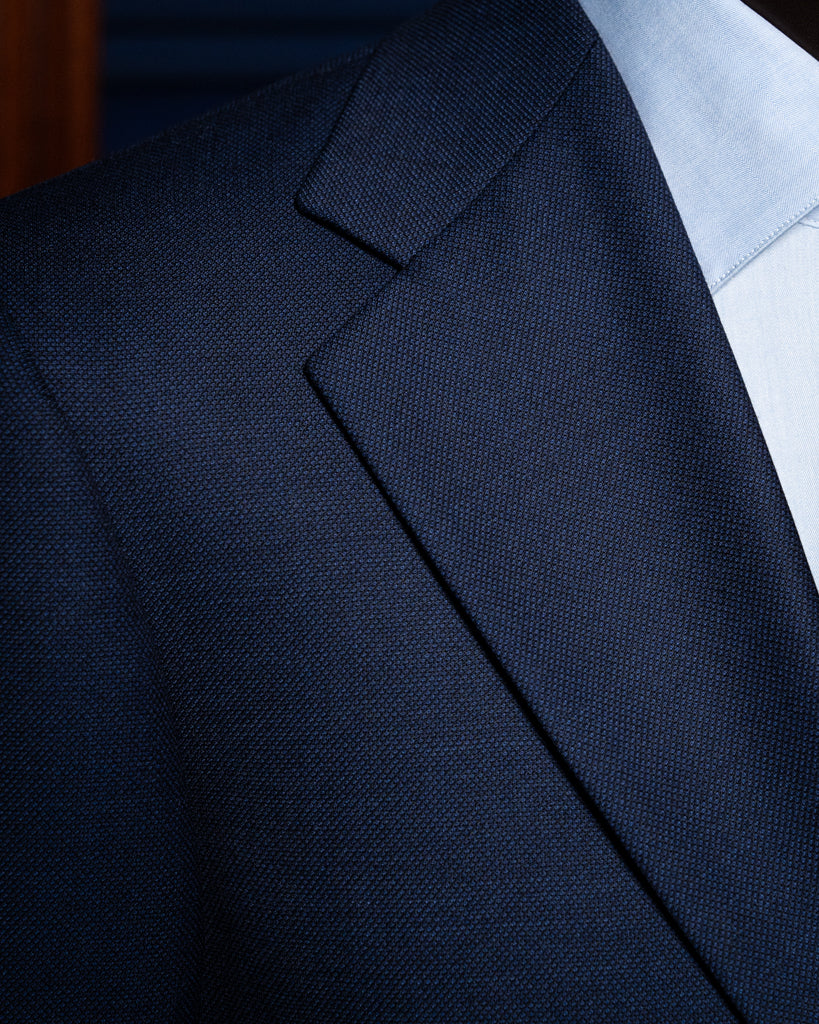 Giotto Blue Bird's eye Suit