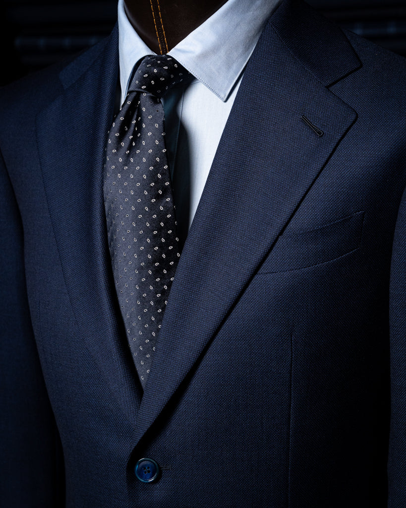 Abito Giotto Blu Occhio di Pernice