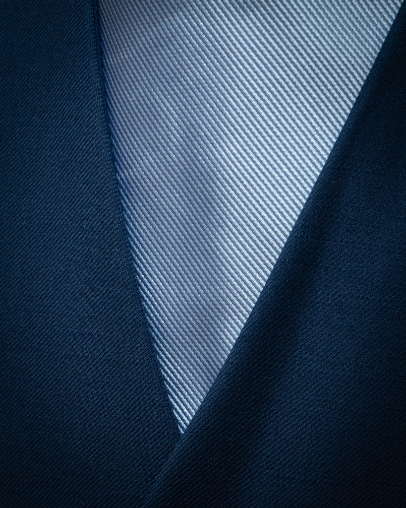 Bright Blue Giotto Suit with Vest