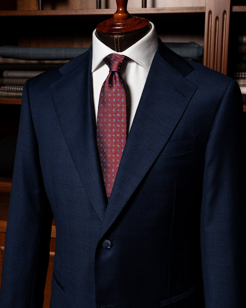 Abito Giotto Blu Pavone Principe di Galles