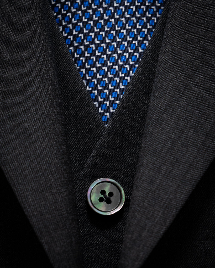 Dark Grey Giotto Suit with Vest